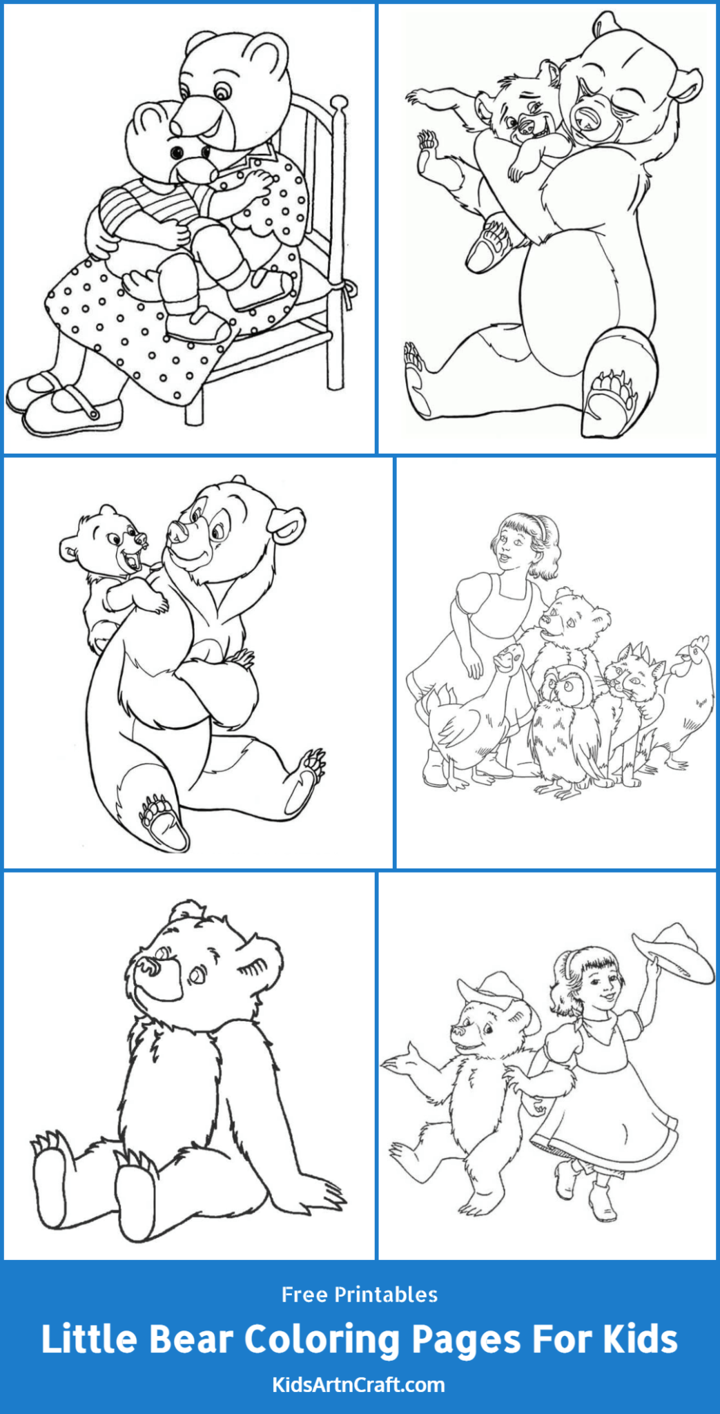 95 Little Bear Coloring Pages Printable 70