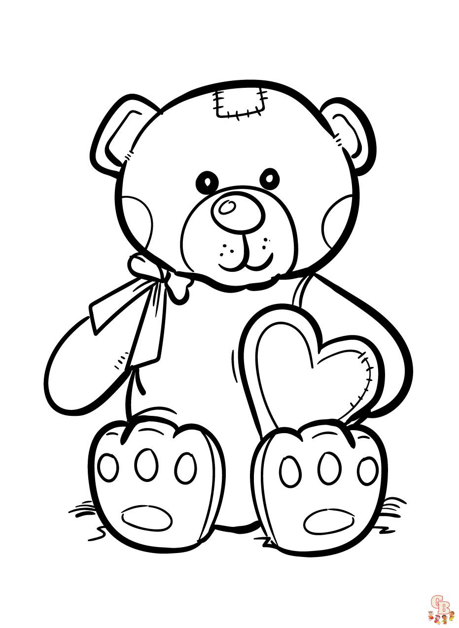 95 Little Bear Coloring Pages Printable 88