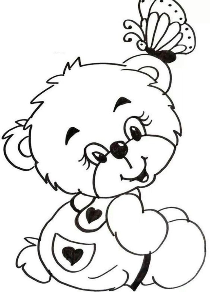 95 Little Bear Coloring Pages Printable 89