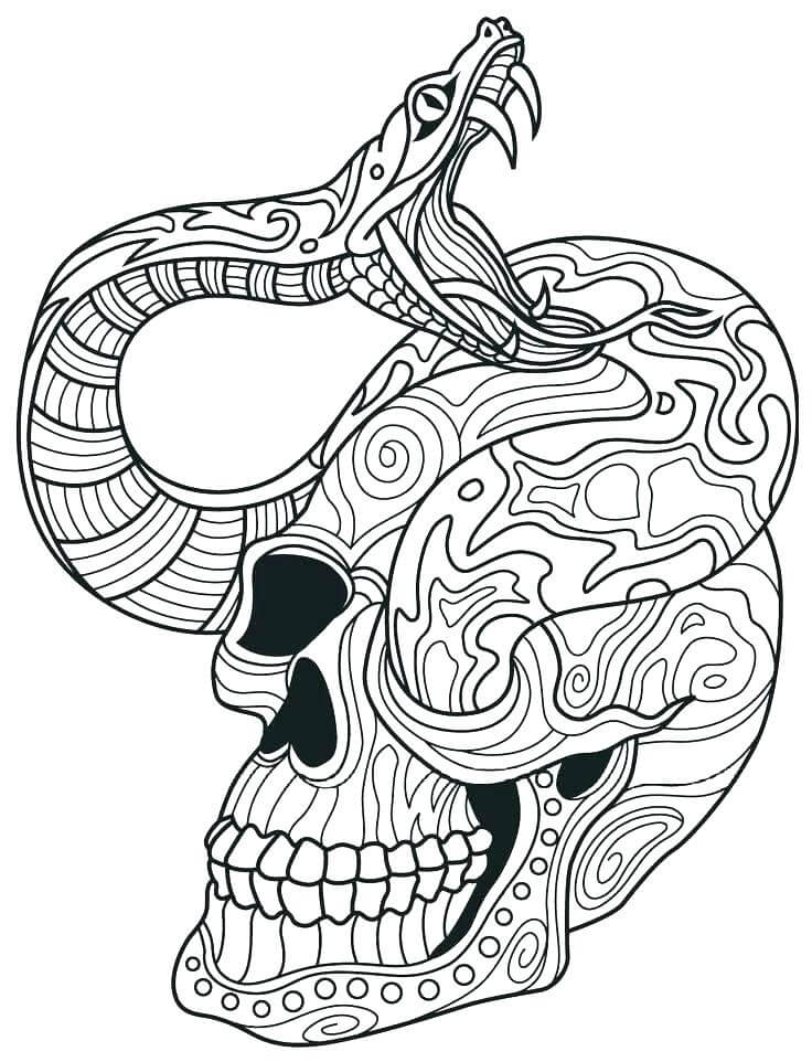 calavera sugar skull coloring page printable jpg