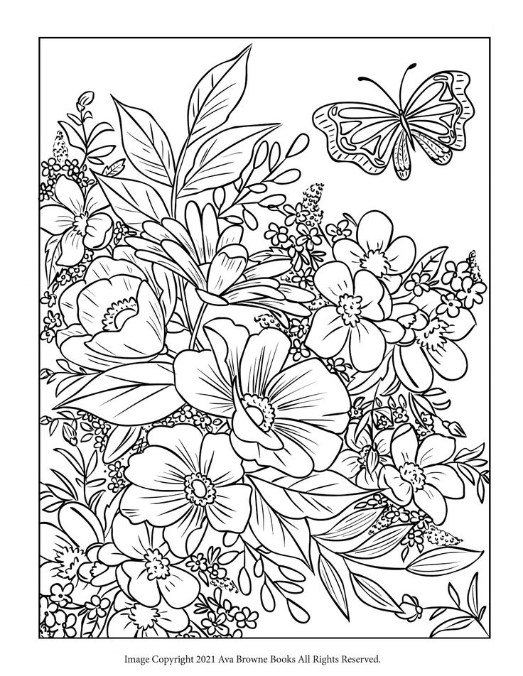 113+ Captivating Highly Detailed Coloring Pages Printable