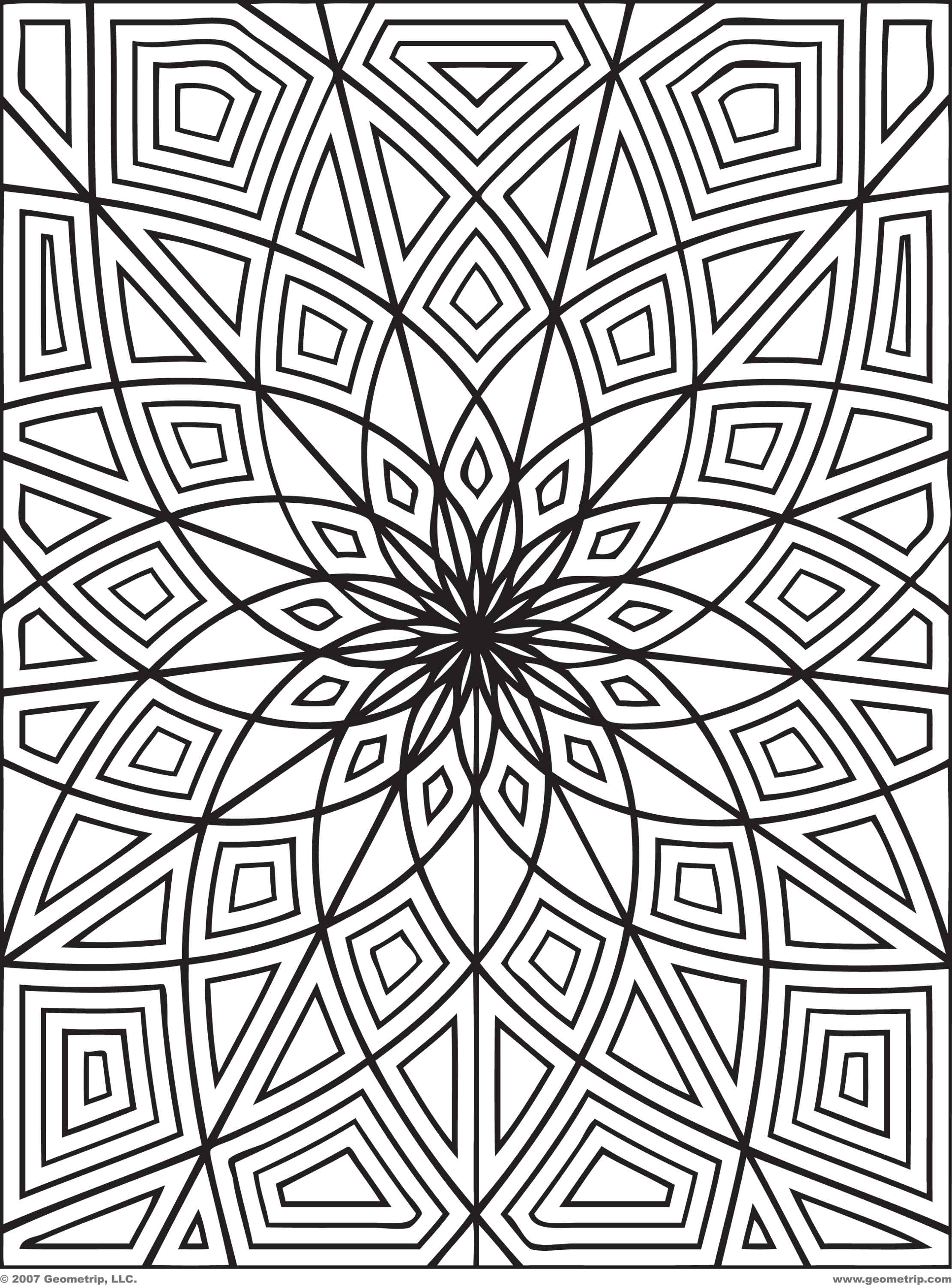 97+ Cute Highly Detailed Coloring Pages Printable