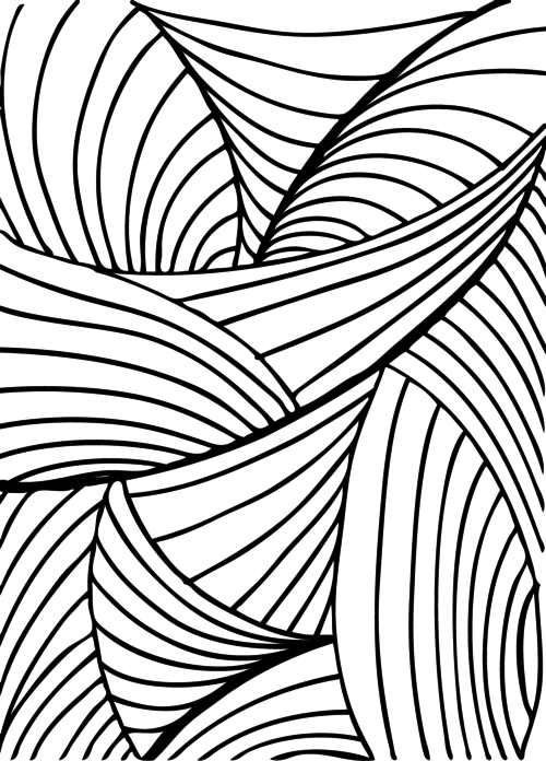 179+ Delightful Complex Abstract Coloring Pages Printable