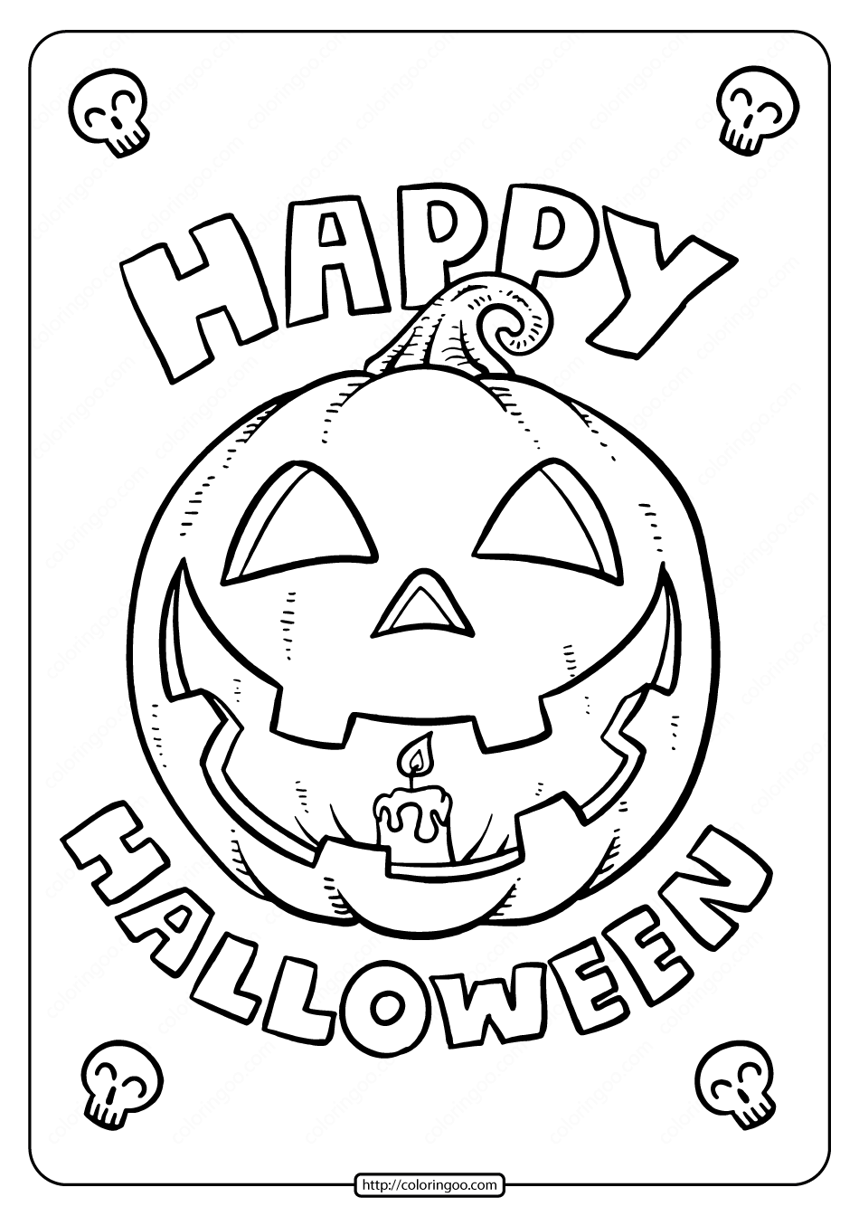 free printable halloween coloring pages jpg