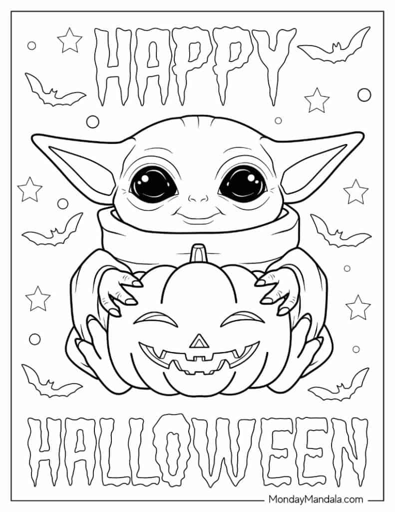 free printable halloween coloring pages jpg