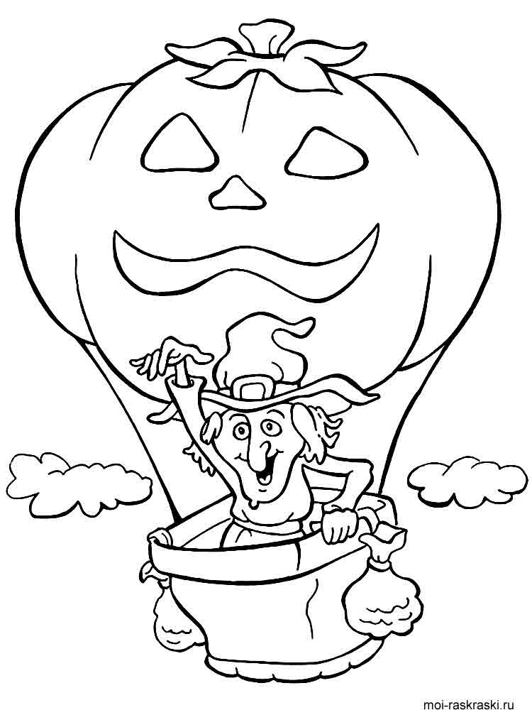 31 Free Printable Halloween Coloring Pages 19