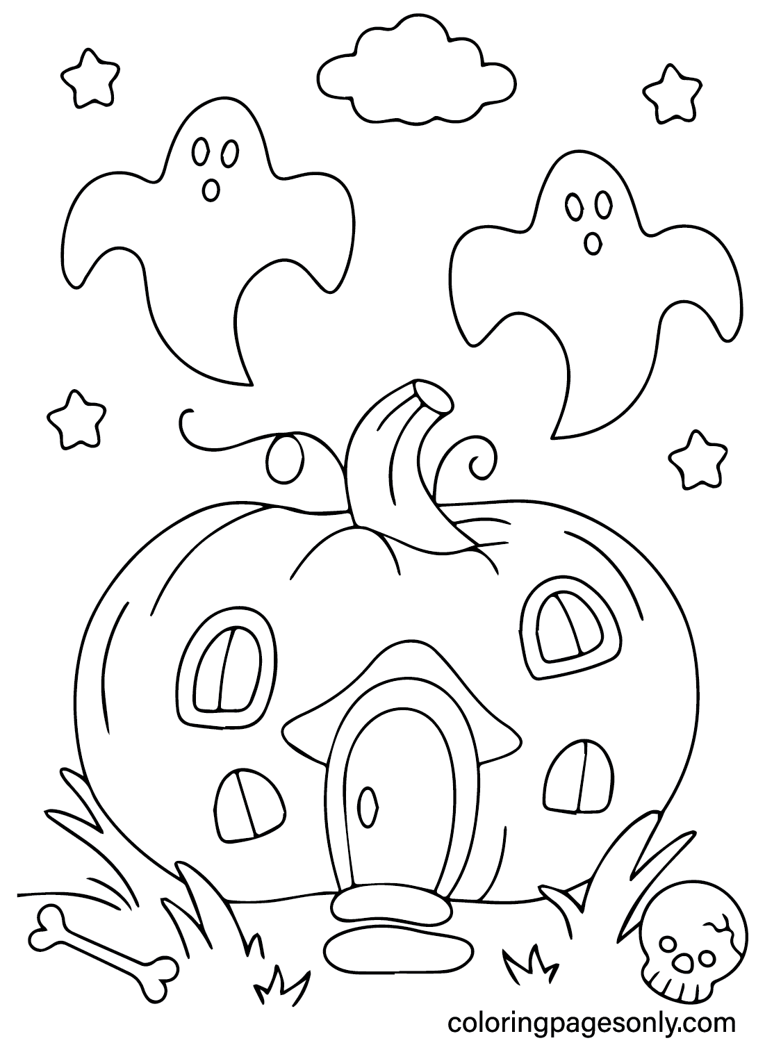 31 Free Printable Halloween Coloring Pages 20