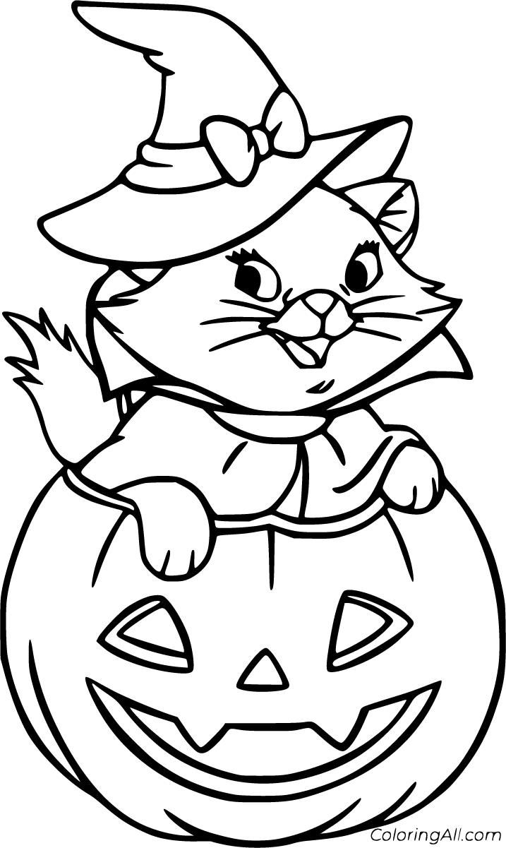 31 Free Printable Halloween Coloring Pages 22