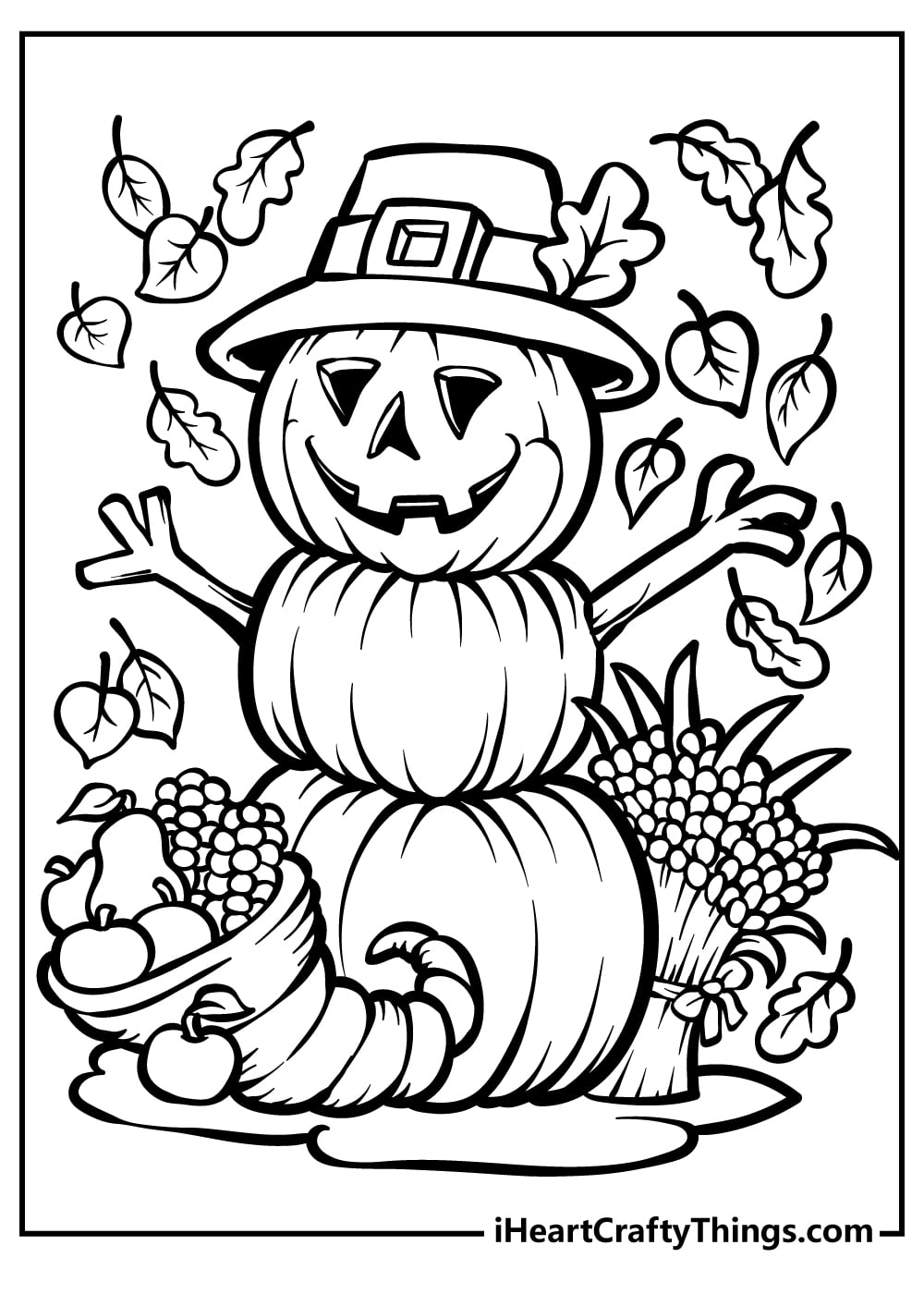 31 Free Printable Halloween Coloring Pages 27