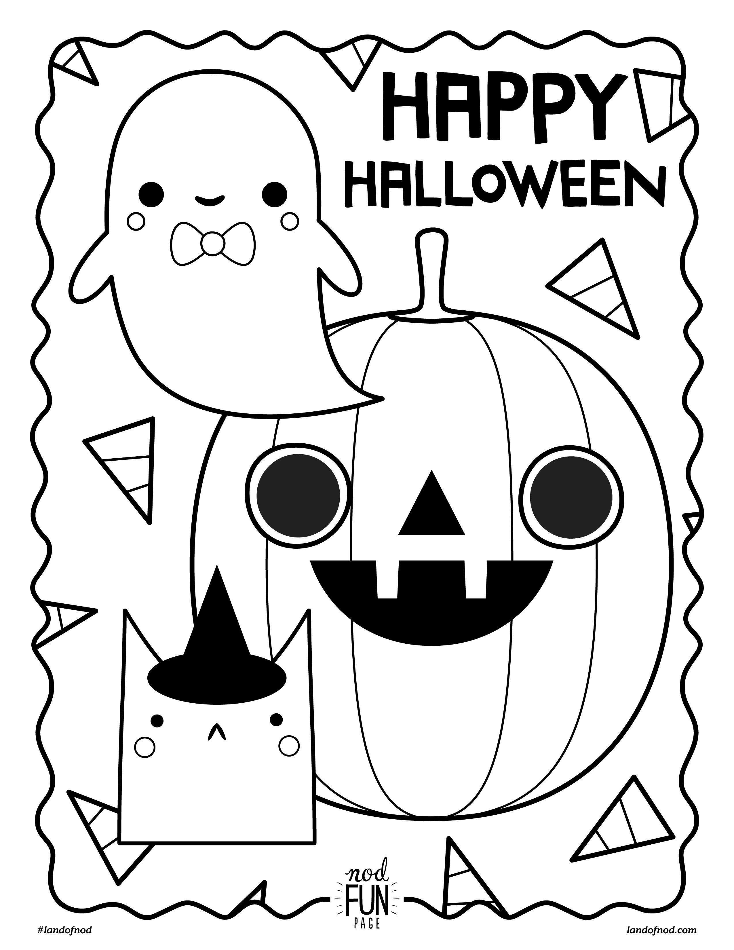 31 Free Printable Halloween Coloring Pages 30