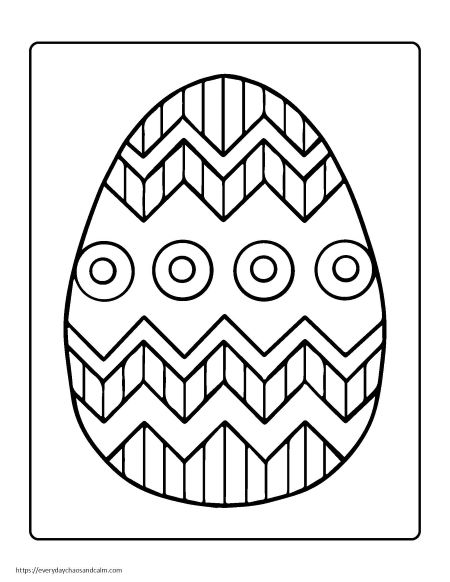 printable easter egg coloring pages for adults jpg