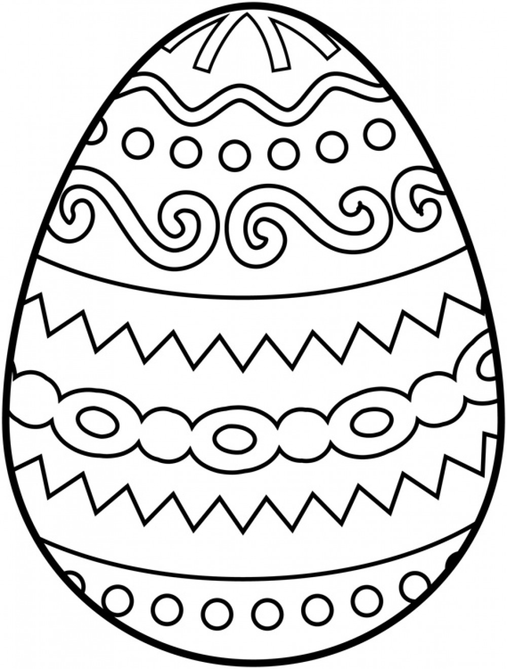 printable easter egg coloring pages for adults jpg