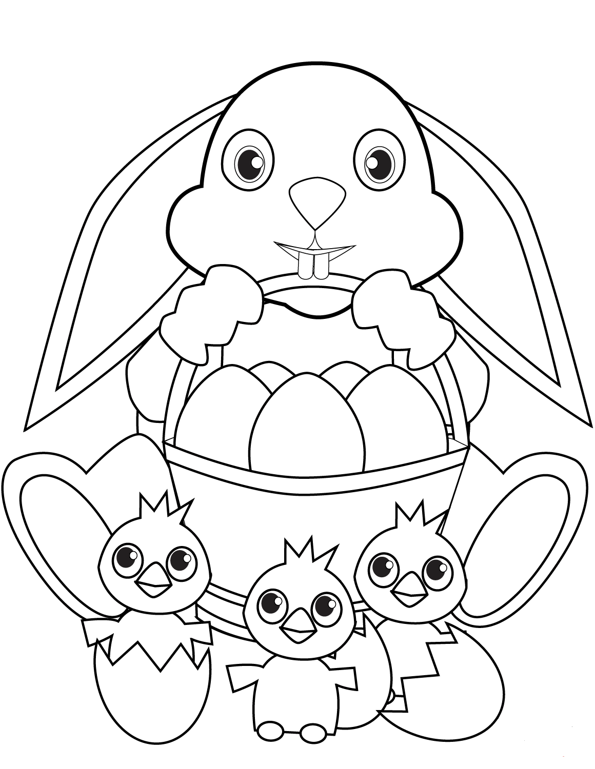 31 Printable Easter Egg Coloring Pages for Adults 18