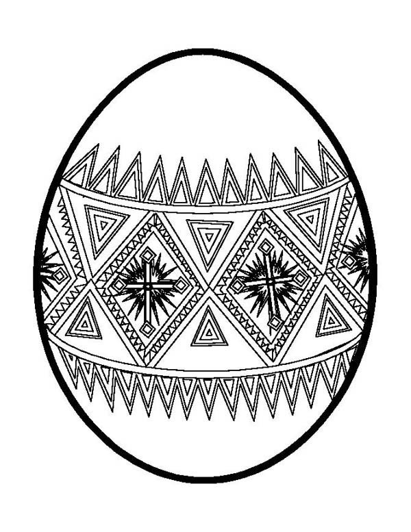 31 Printable Easter Egg Coloring Pages for Adults 19