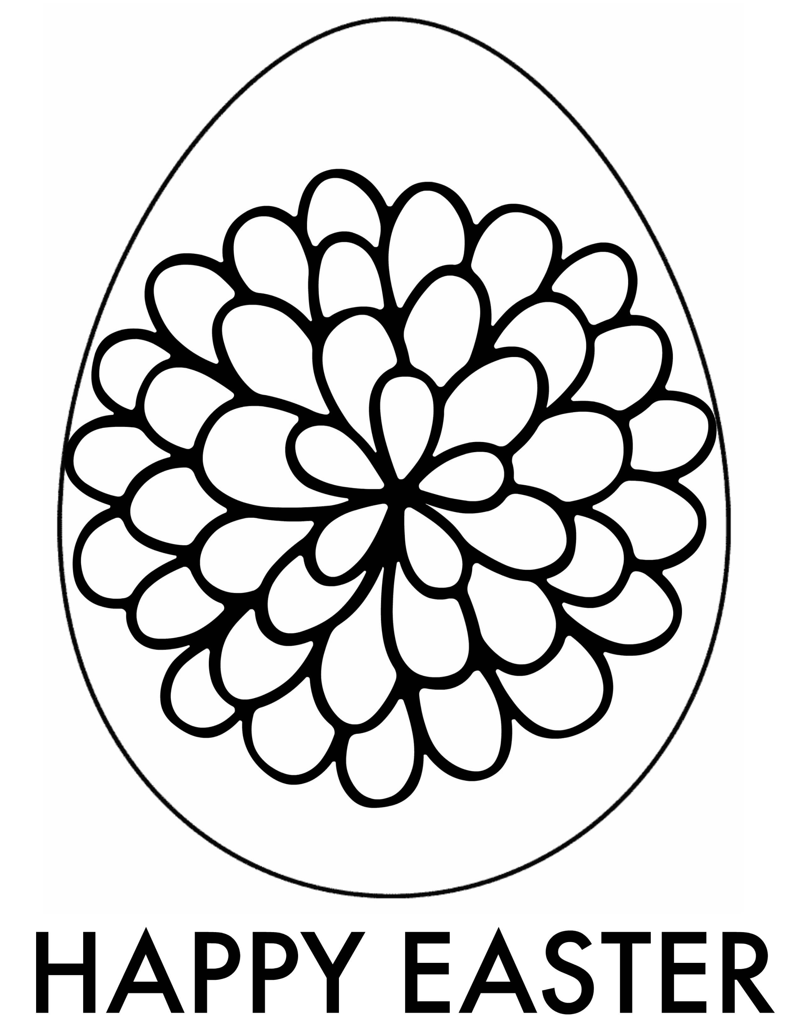 printable easter egg coloring pages for adults jpg