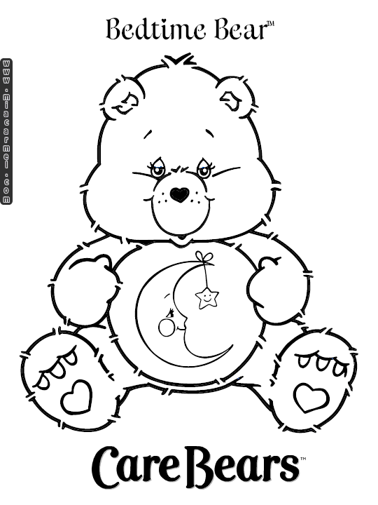 32 Printable Care Bears Coloring Pages for Kids 21