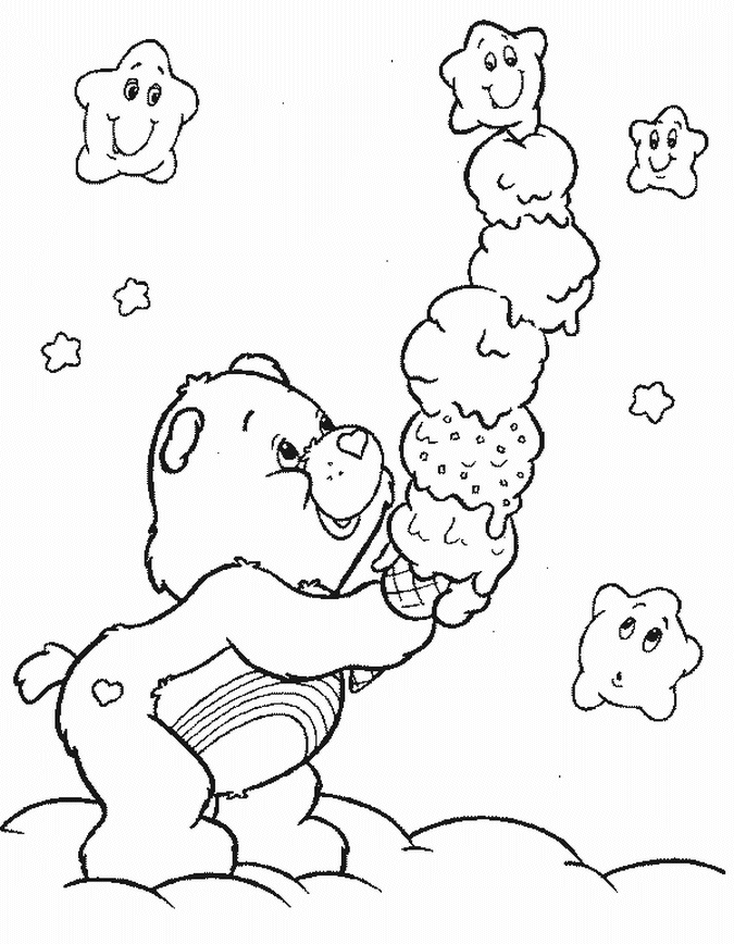 32 Printable Care Bears Coloring Pages for Kids 35