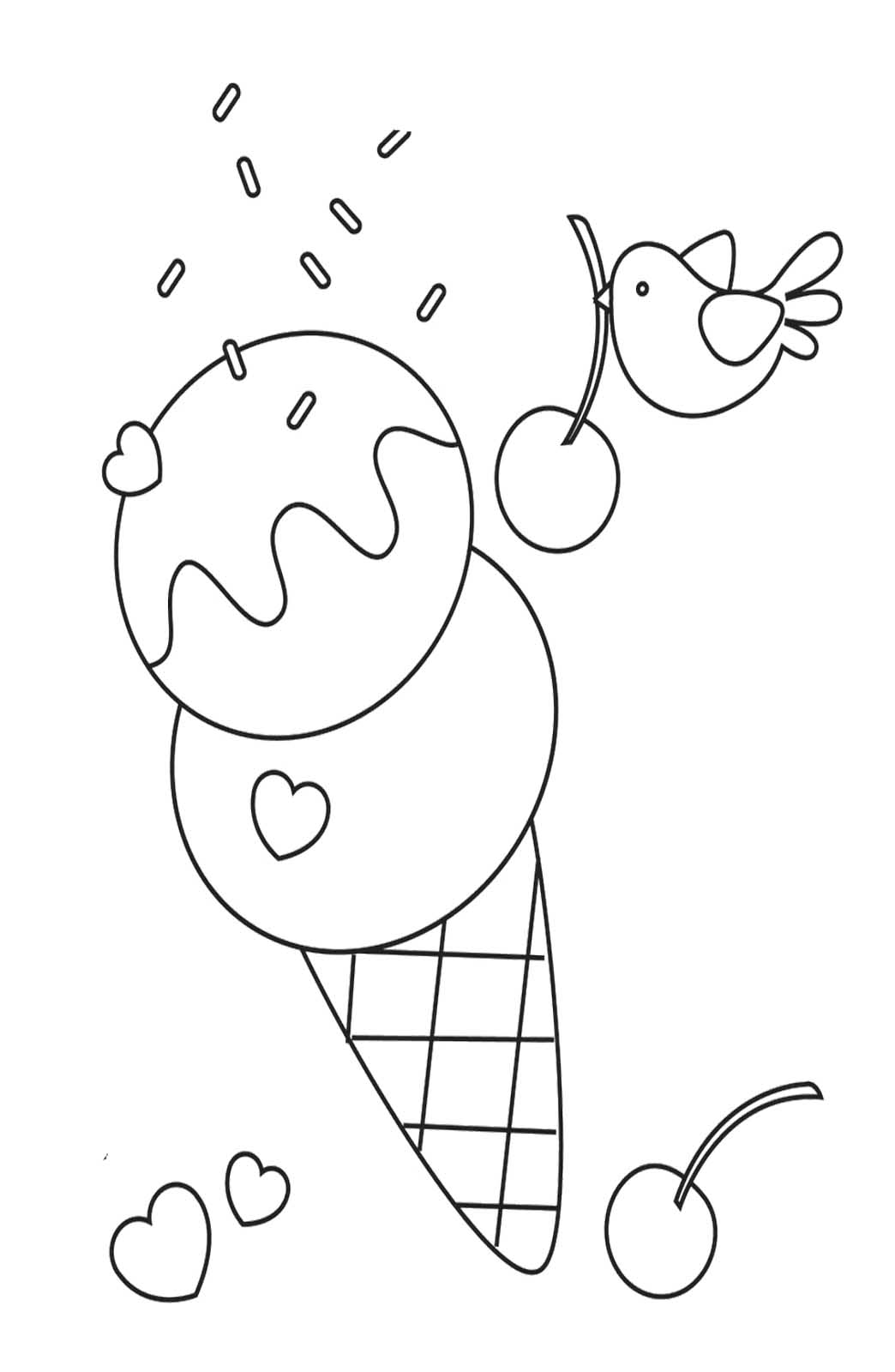 33 Ice Cream Rod Coloring Pages Printable 13