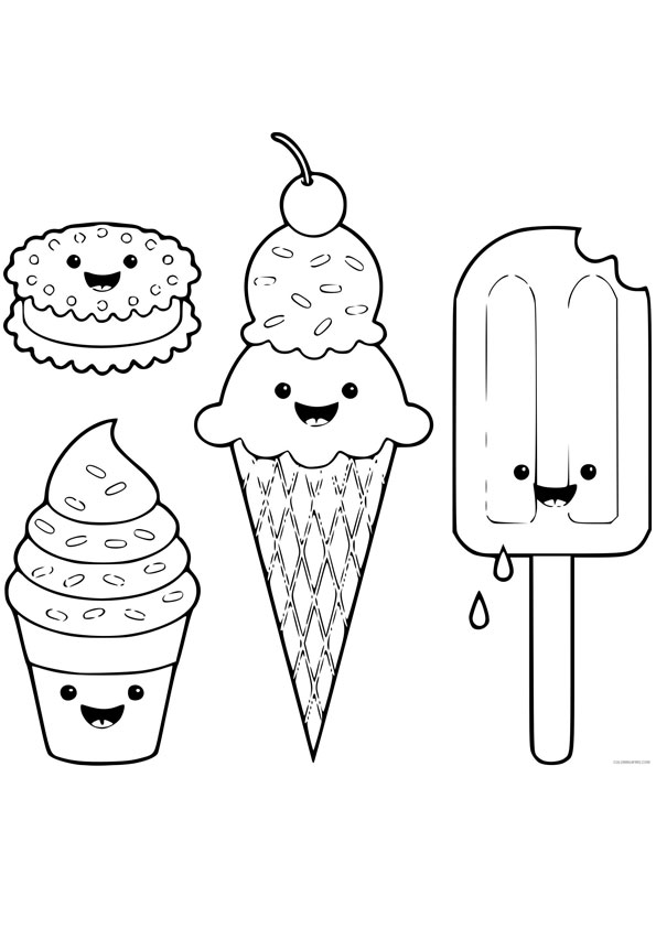 33 Ice Cream Rod Coloring Pages Printable 15