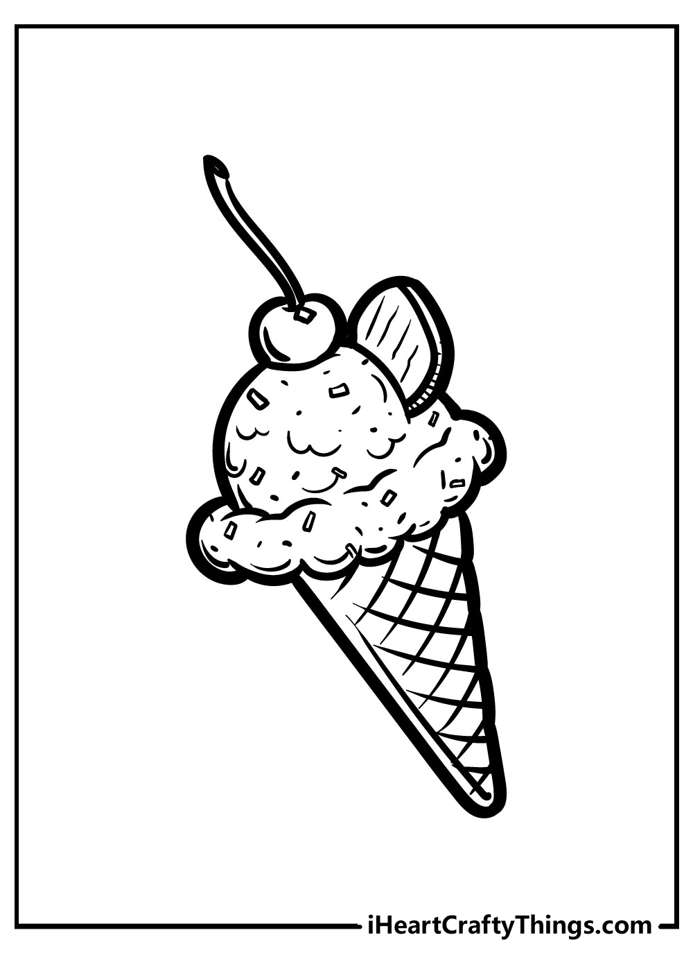 33 Ice Cream Rod Coloring Pages Printable 20