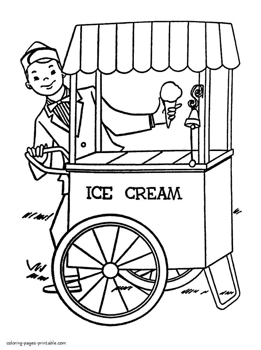 33 Ice Cream Rod Coloring Pages Printable 29