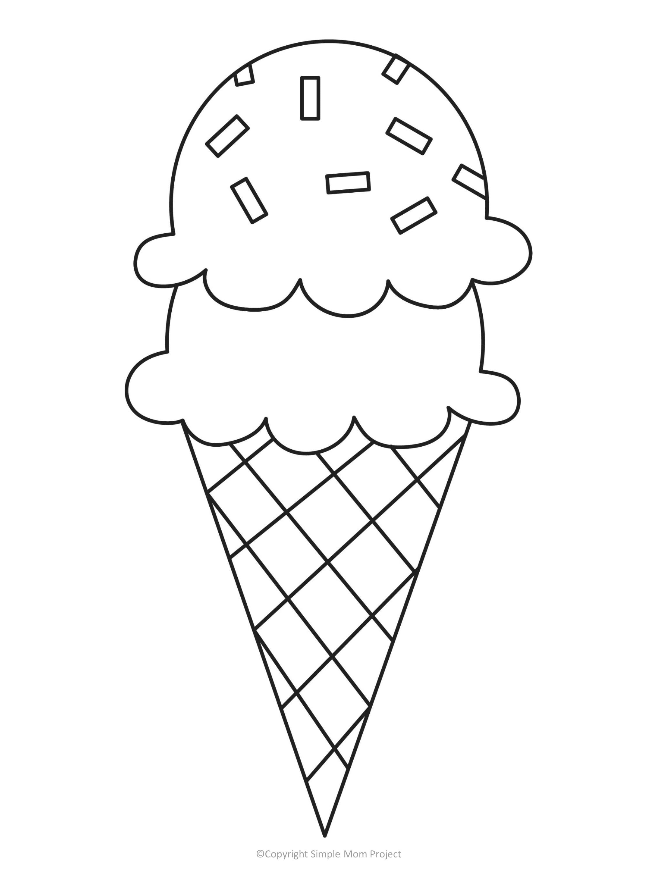 33 Ice Cream Rod Coloring Pages Printable 3