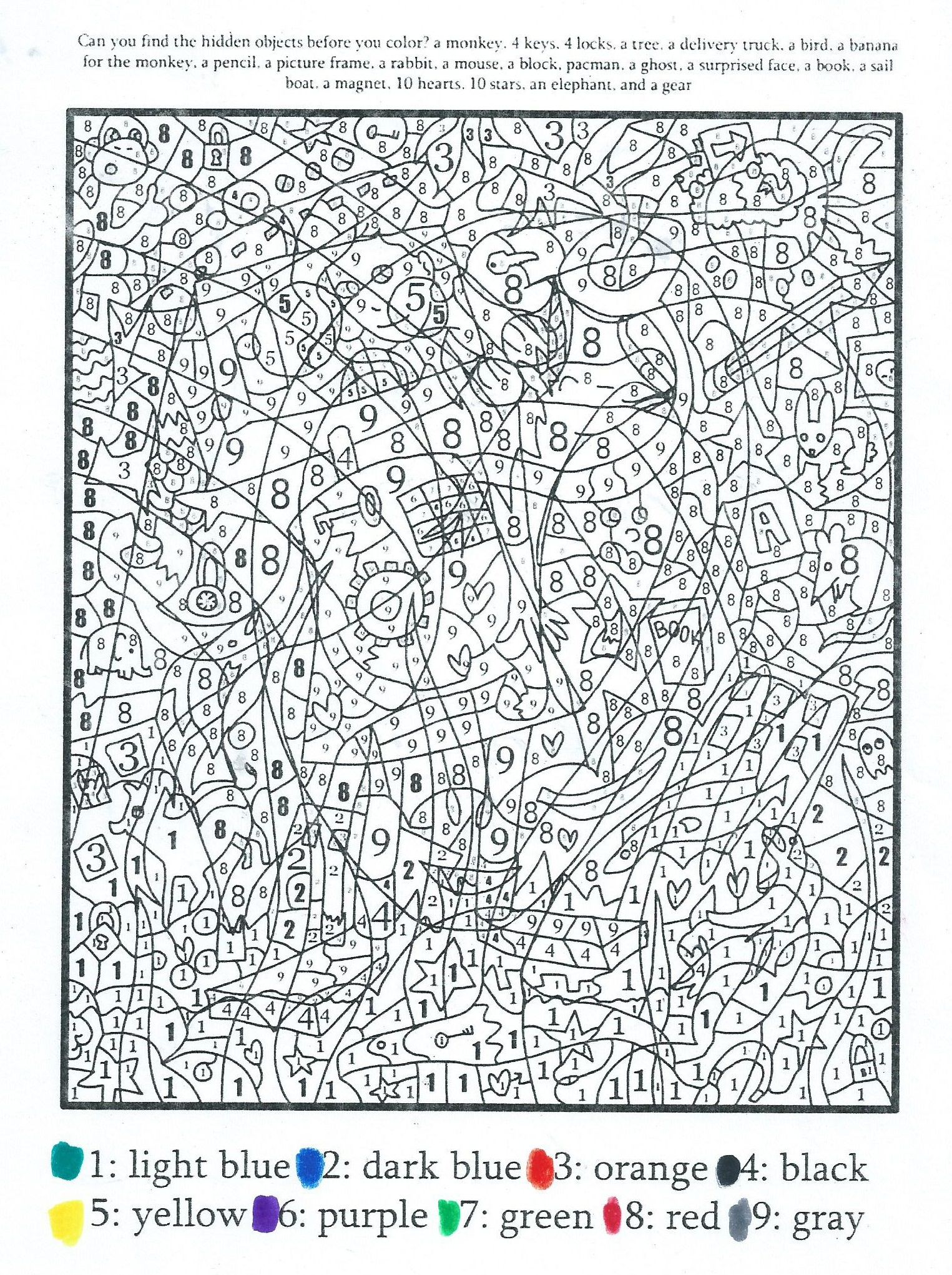 129+ Brightening Fun Hard Coloring Pages Printable