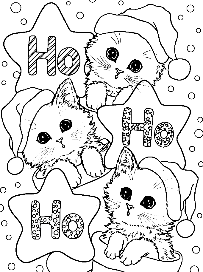 charming cartoon characters christmas coloring pages printable jpg