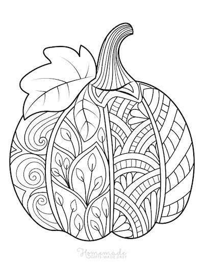 34 Fall Coloring Pages Free PDF Printable 13