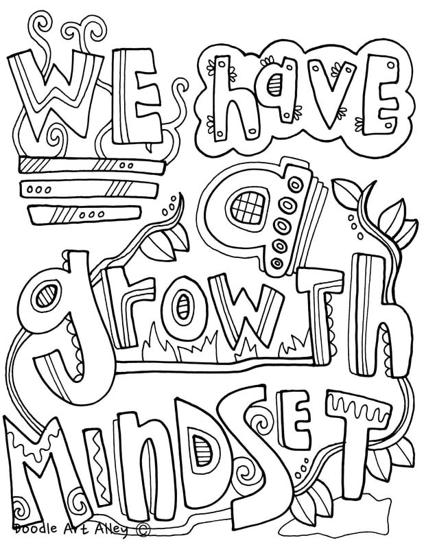 34 Growth Mindset Coloring Pages Free PDF Printable 1