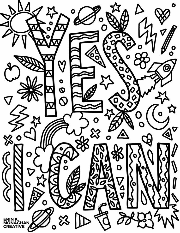 34 Growth Mindset Coloring Pages Free PDF Printable 24