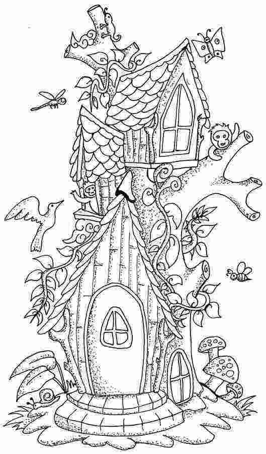 34 Mystical Spook House Coloring Pages 10