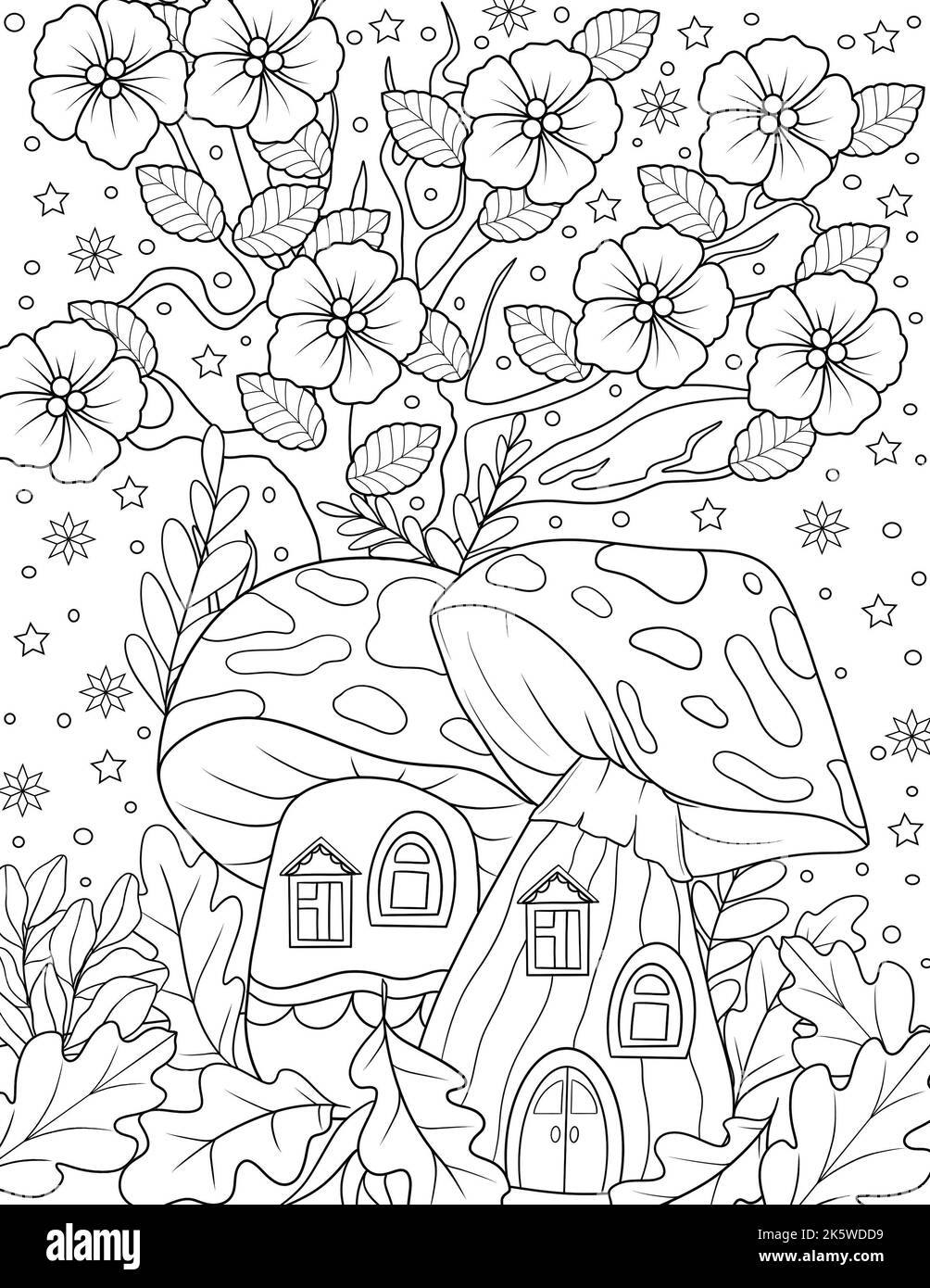 34 Mystical Spook House Coloring Pages 18