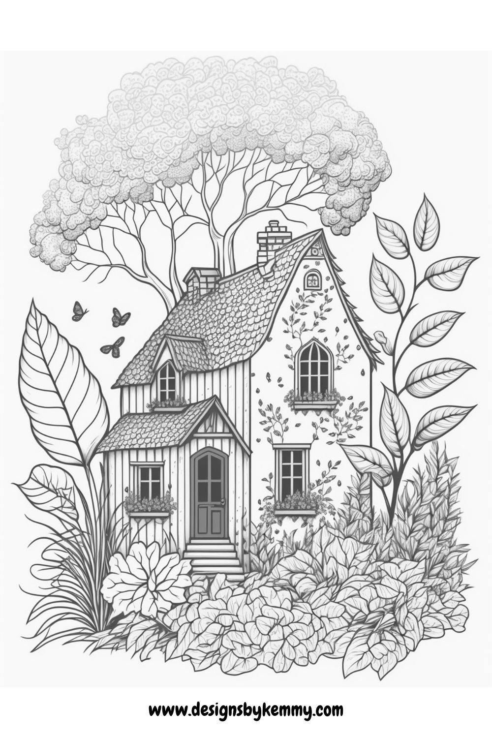 34 Mystical Spook House Coloring Pages 35