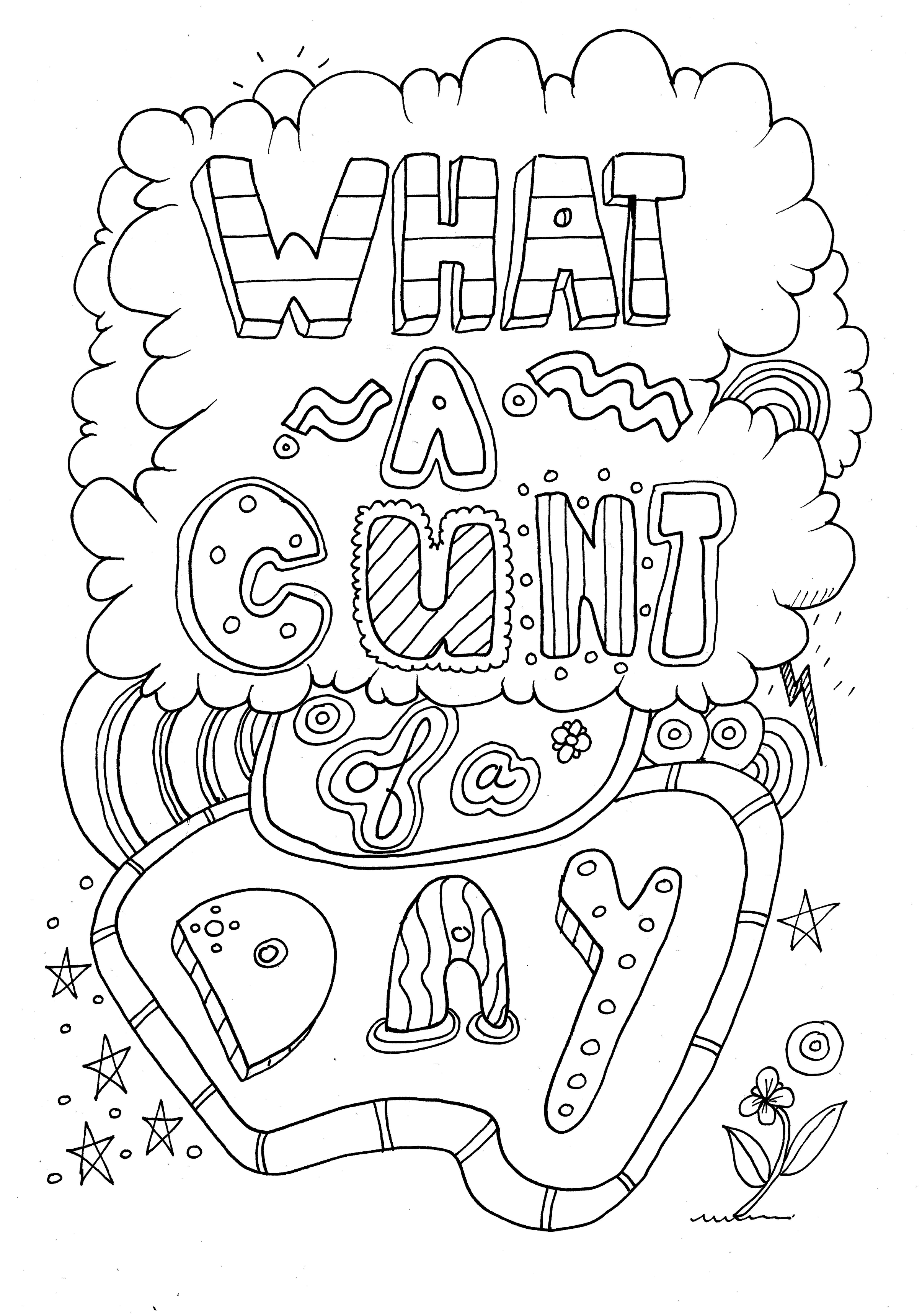 34 Playful Funny Coloring Pages Printable 29