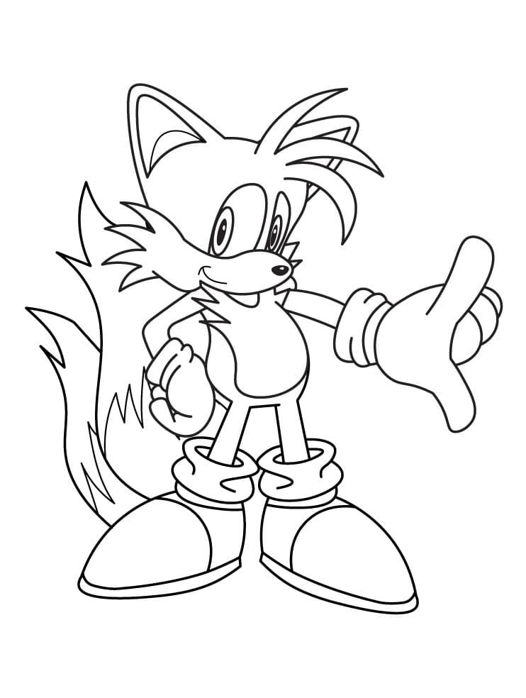 35 Sonic and Tails Coloring Pages Printable Fun 14