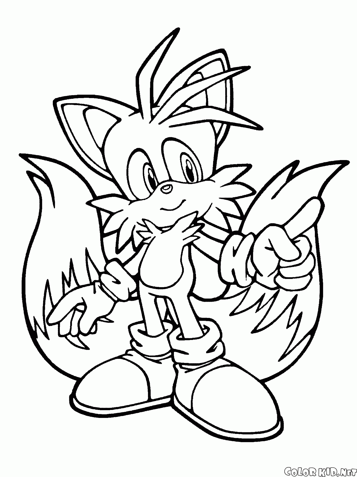 35 Sonic and Tails Coloring Pages Printable Fun 2