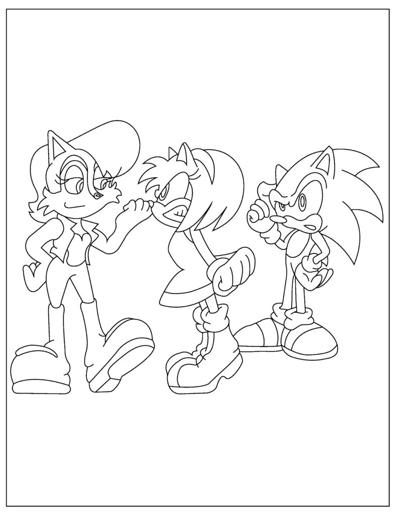 sonic and tails coloring pages printable fun jpg