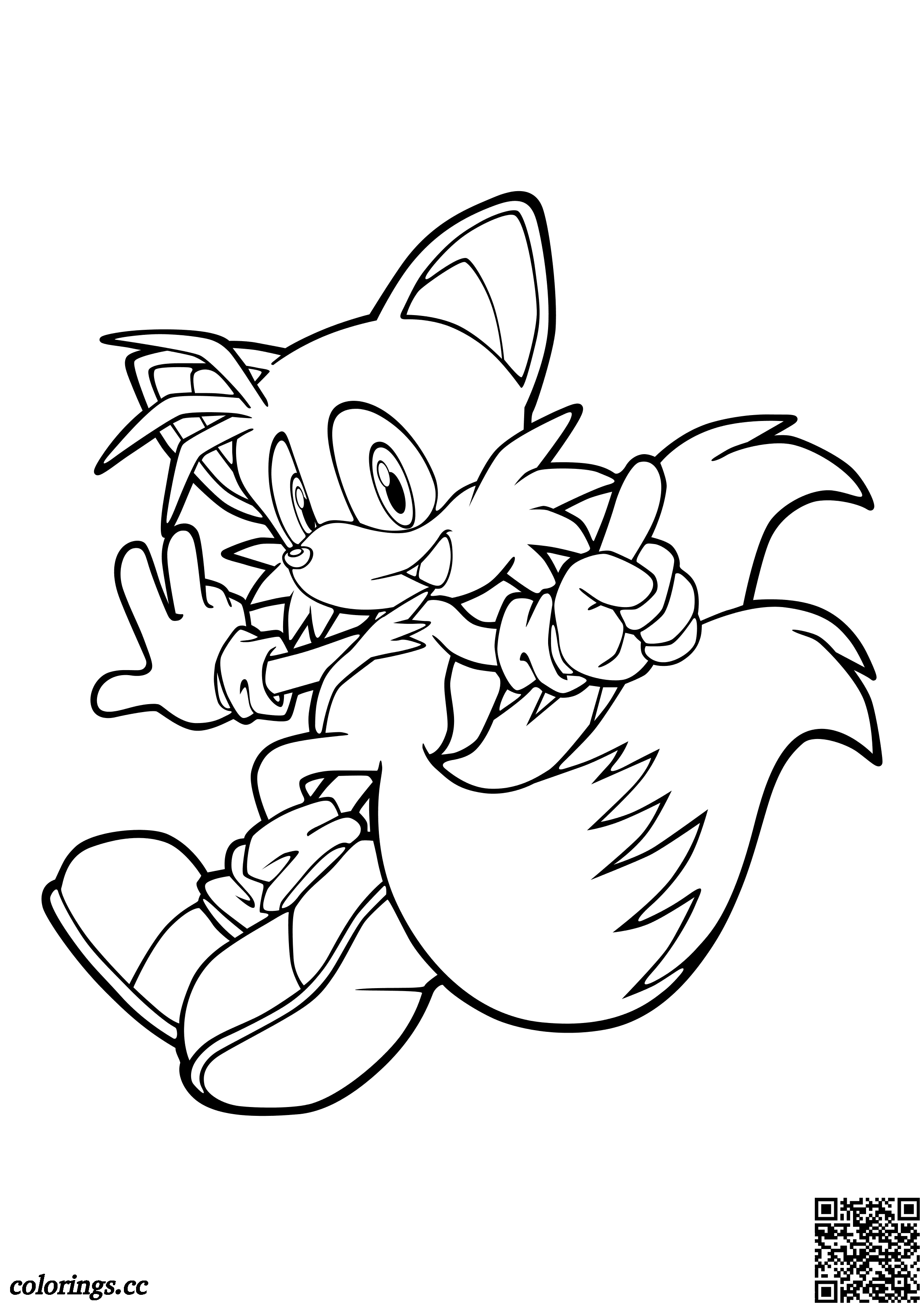 35 Sonic and Tails Coloring Pages Printable Fun 3