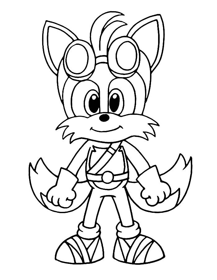 sonic and tails coloring pages printable fun jpg