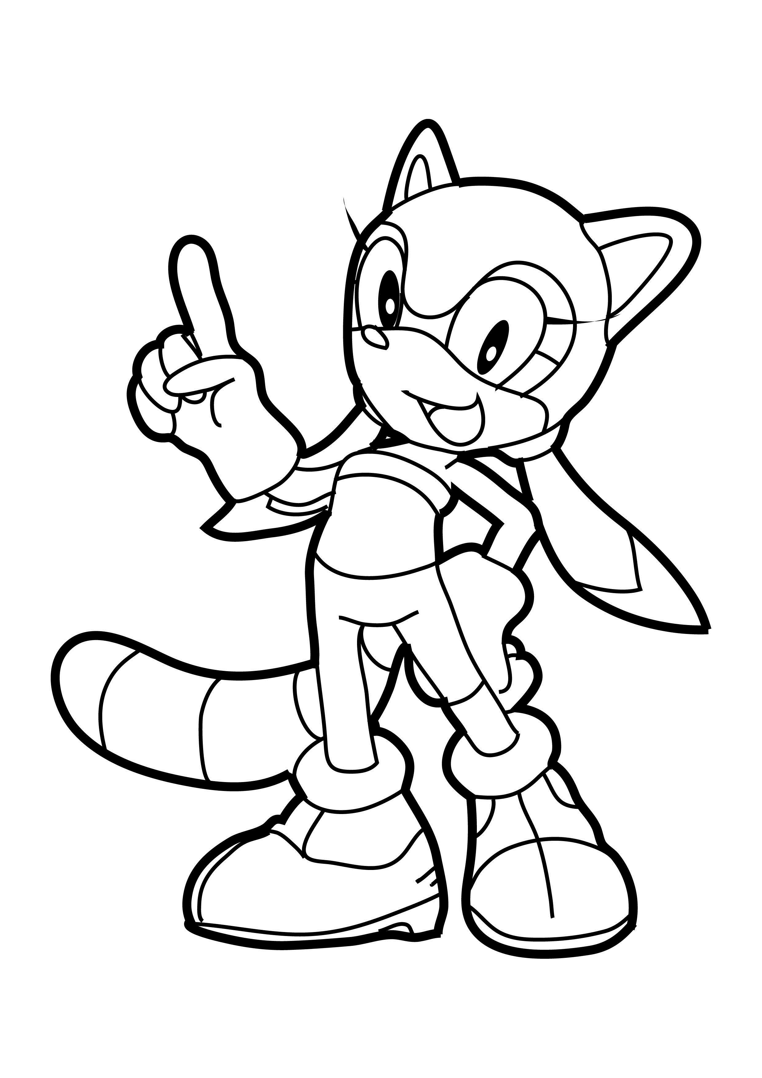 35 Sonic and Tails Coloring Pages Printable Fun 34