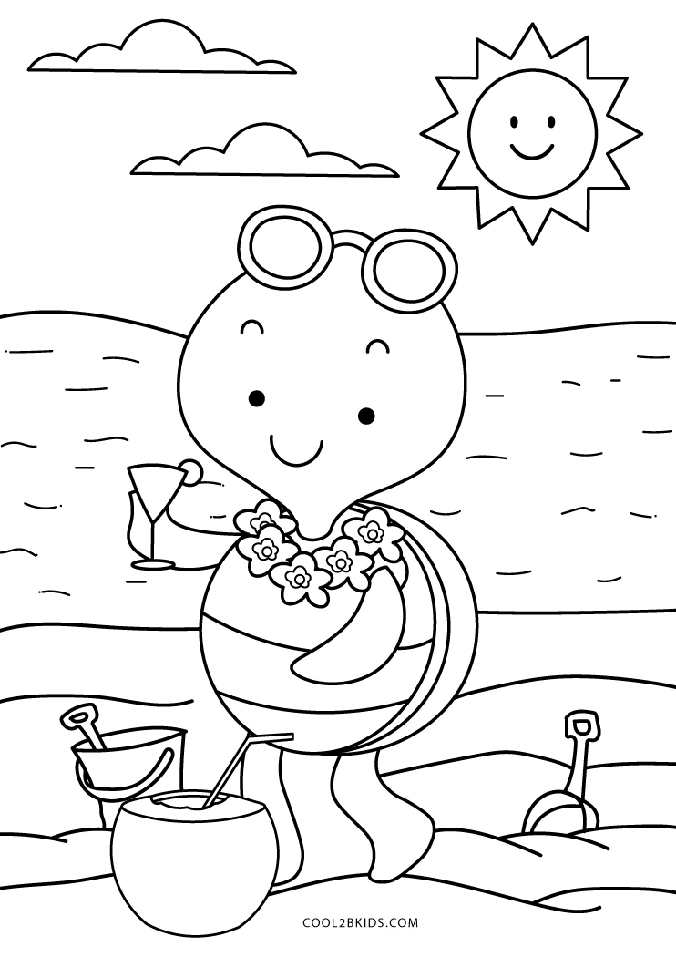 dog days of summer coloring pages printable jpg