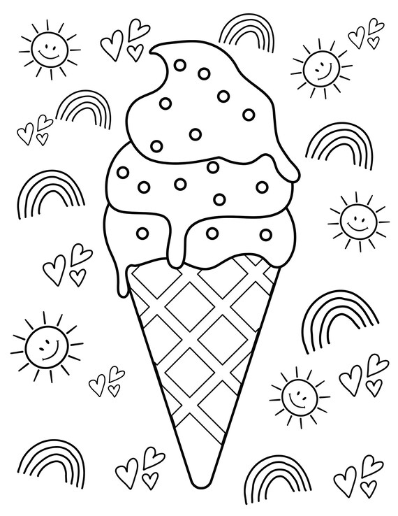 37 Dog Days of Summer Coloring Pages Printable 17