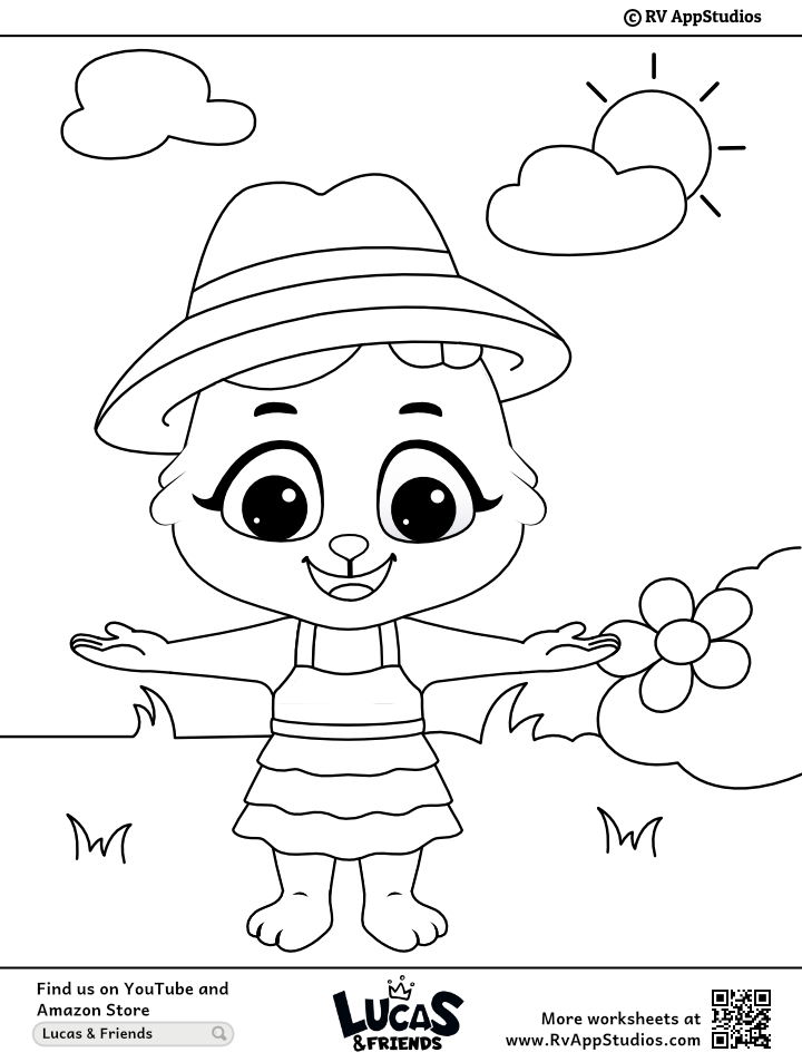 37 Dog Days of Summer Coloring Pages Printable 18