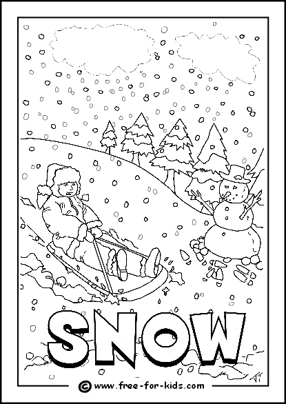 37 Hot and Cold Coloring Pages Printable 2