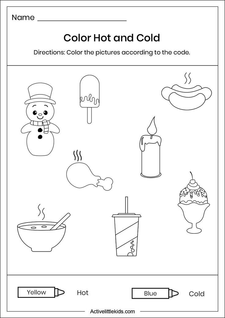 hot and cold coloring pages printable jpg