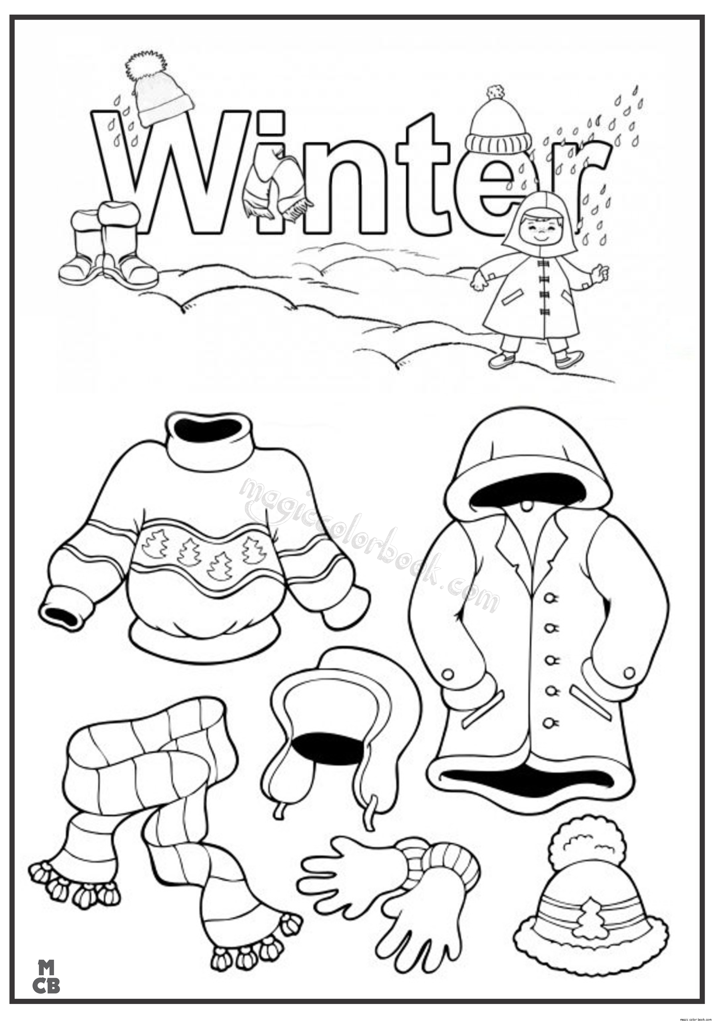 37 Hot and Cold Coloring Pages Printable 9