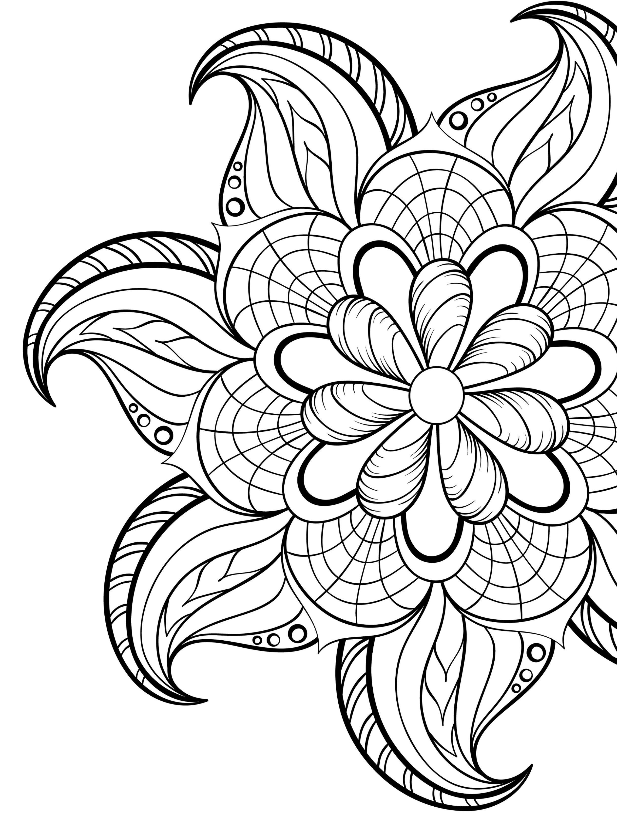 38 Easy Mandala Coloring Pages to Print Printable 13