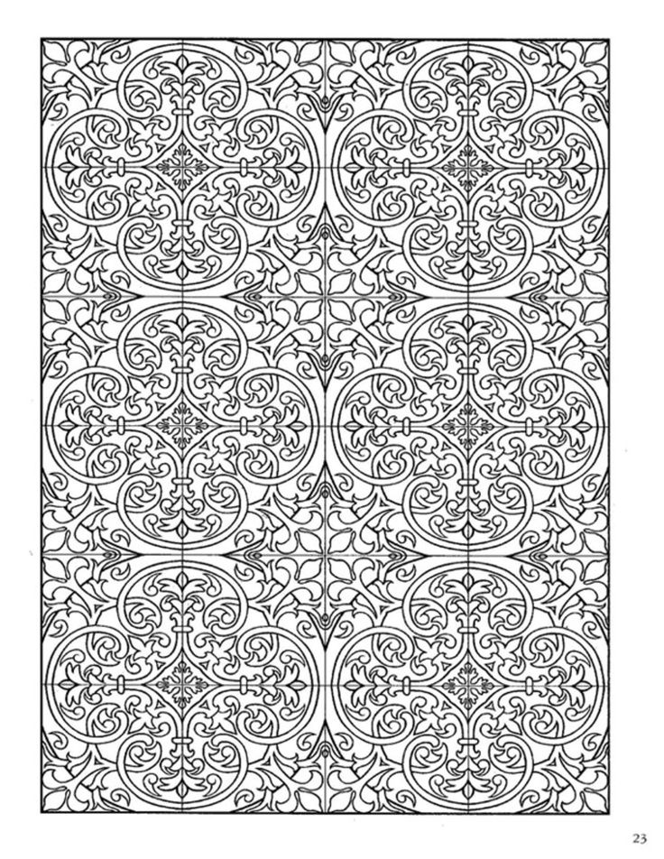 118+ Captivating Detailed Pattern Coloring Pages Printable