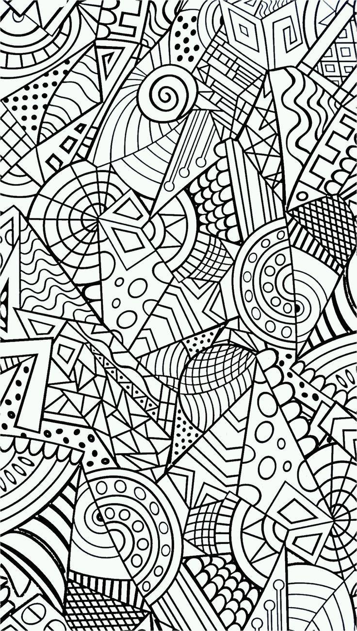 185+ Joyous Abstract Adult Coloring Pages Printable